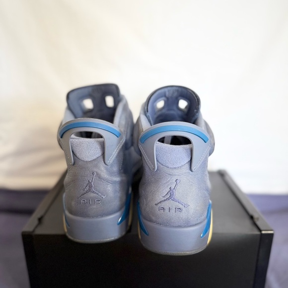 AUTHENTIC Jordan 6 Retro Jimmy Butler Diffused Blue size 13 384664-400 2018 USED - Picture 3 of 8